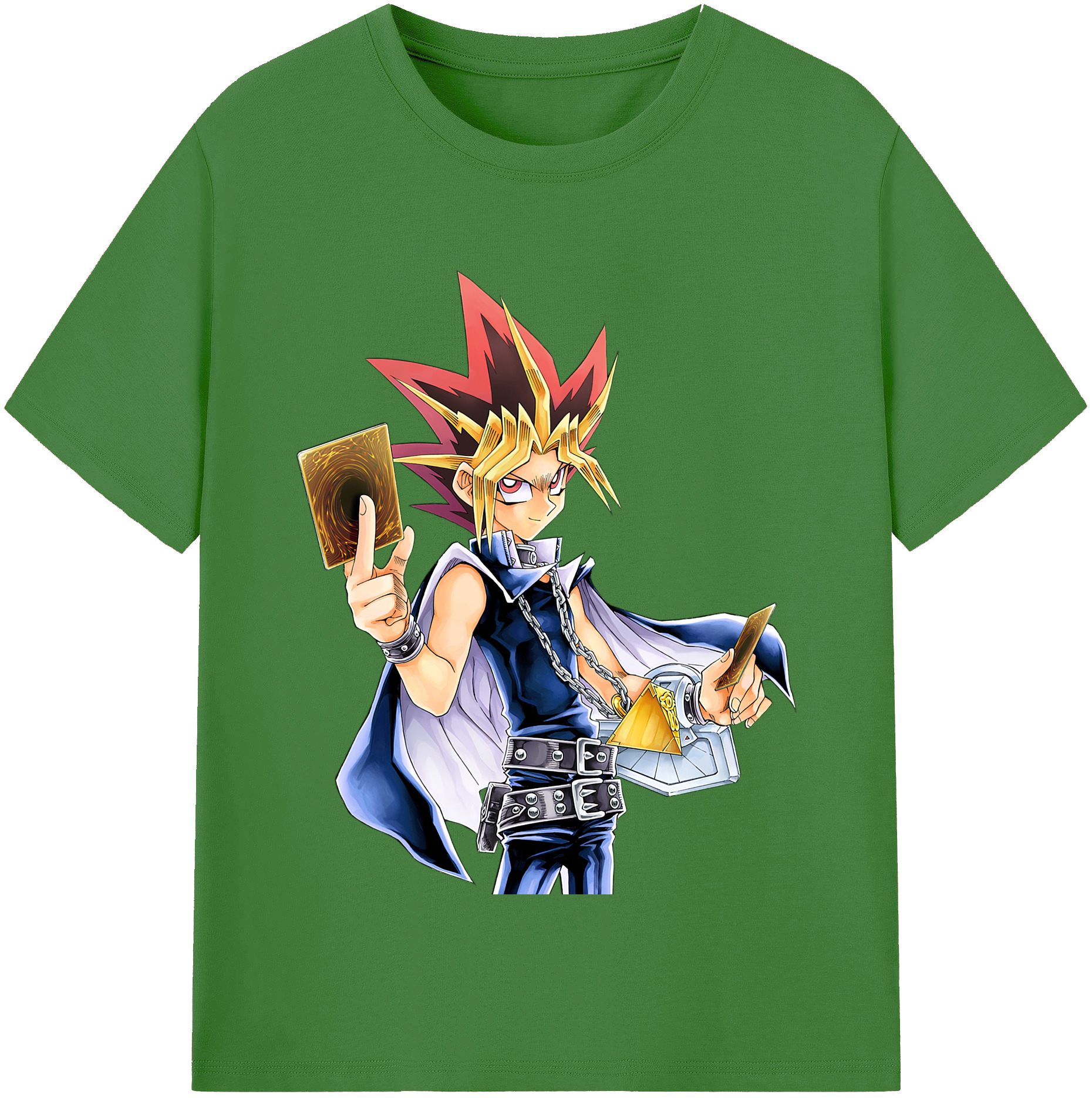 （画像用） 遊☆戯☆王 Yu-Gi-Oh! レディースカジュアルプリントTシャツ（綿100％）